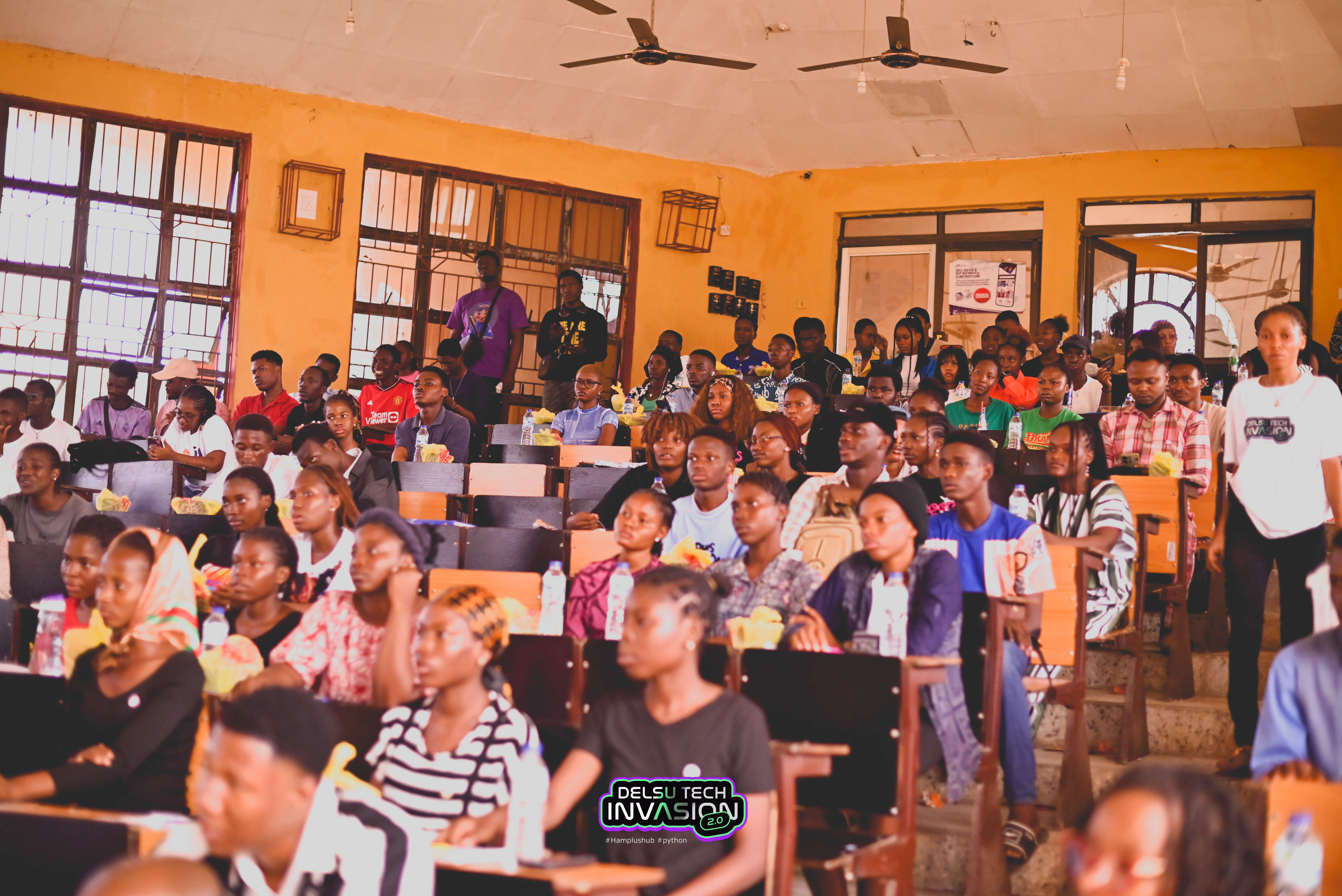 Participants during DTI 2.0 actively listening